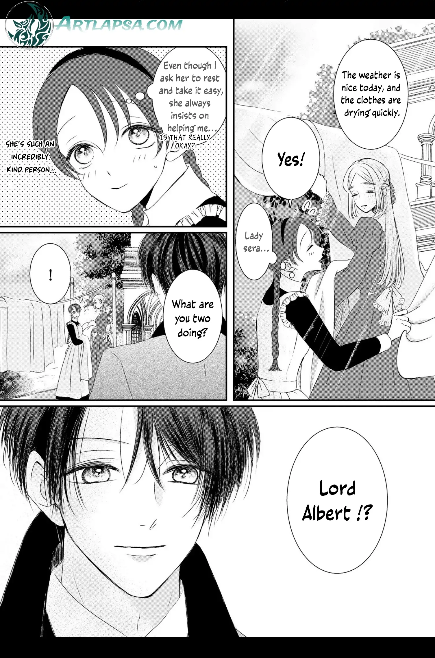 ‏hiding your eyes is such a shame you are incredibly beautiful Chapter 9 page 12