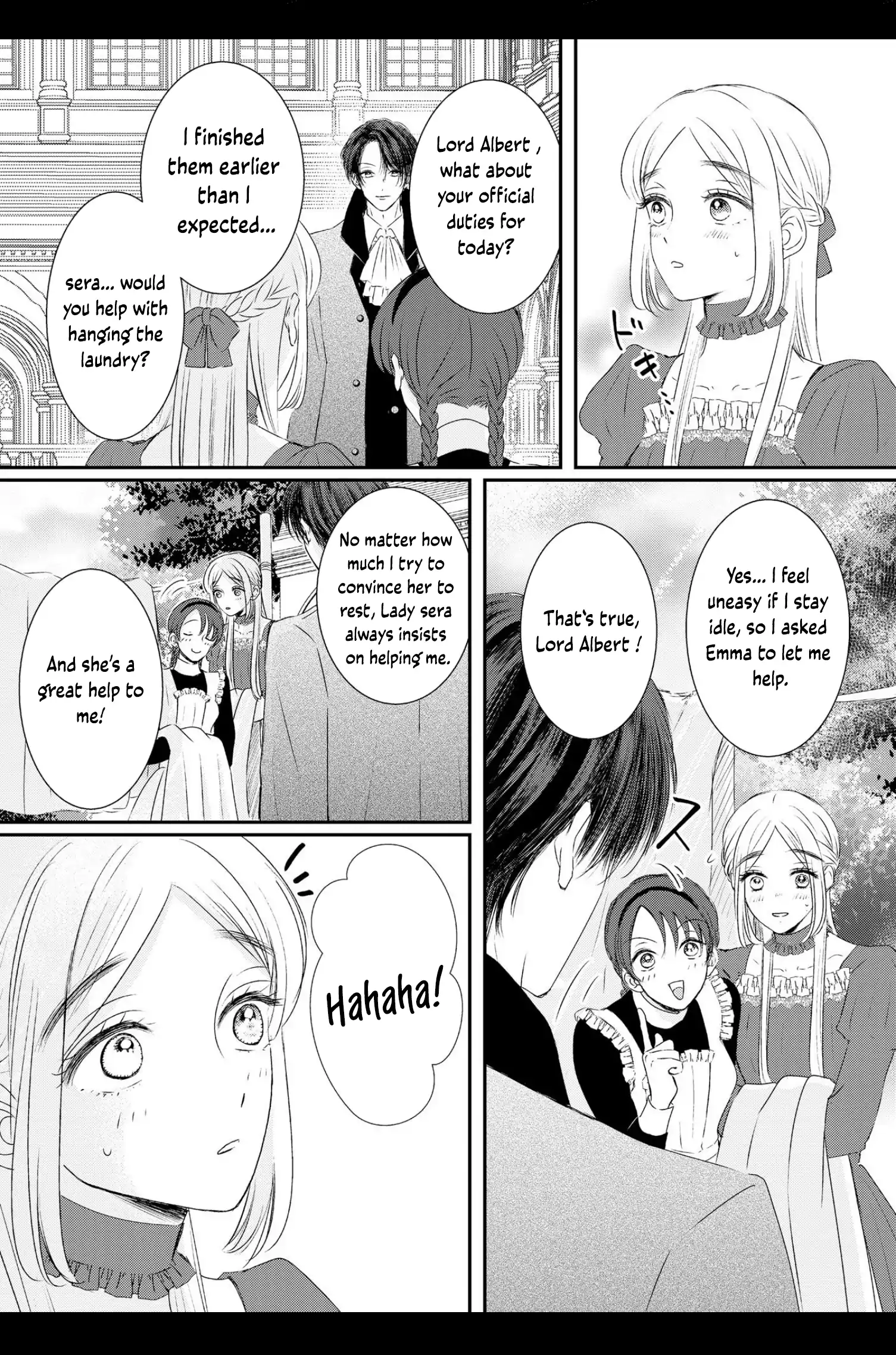 ‏hiding your eyes is such a shame you are incredibly beautiful Chapter 9 page 13