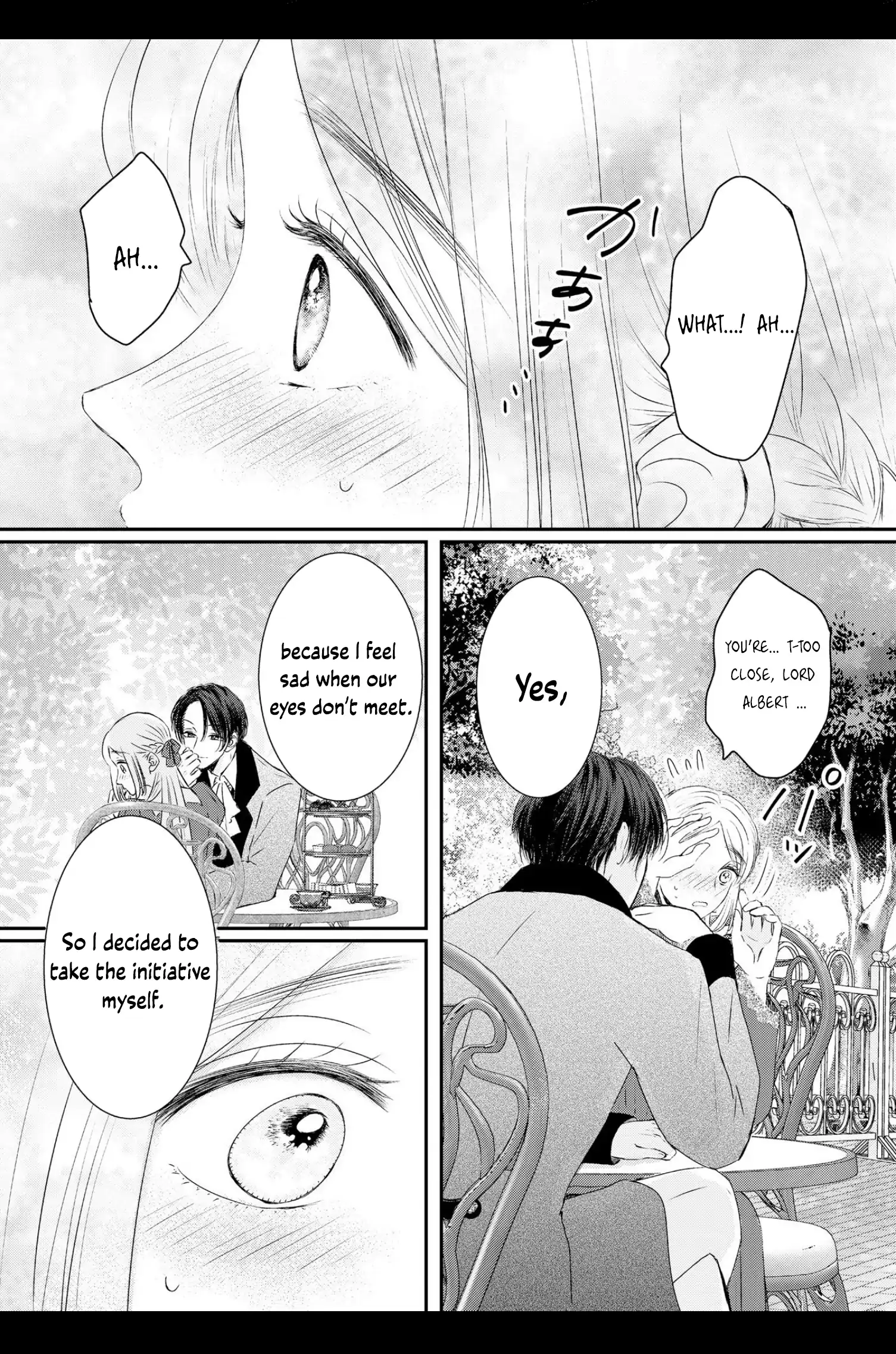 ‏hiding your eyes is such a shame you are incredibly beautiful Chapter 9 page 21