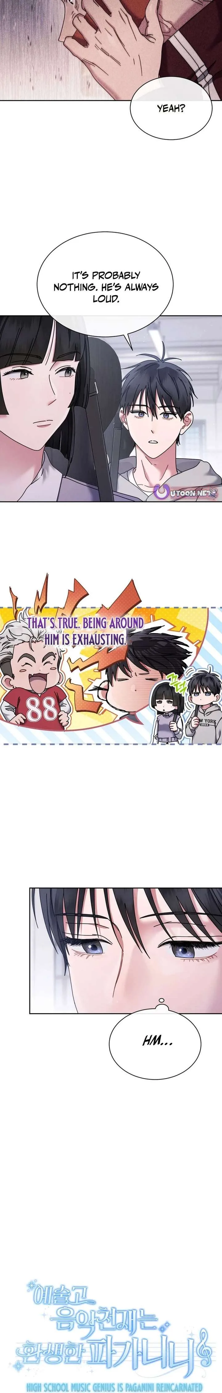 High School Musical Genius Is Paganini Reincarnated Chapter 87 page 9