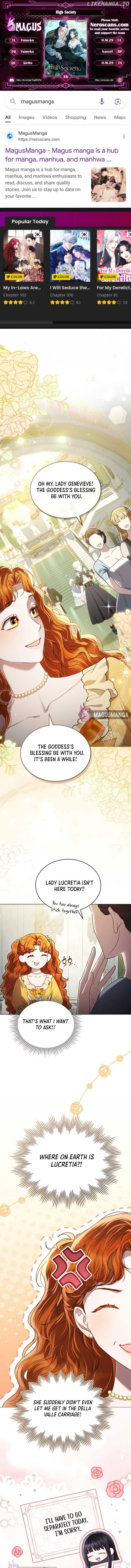 High Society Chapter 36 page 1