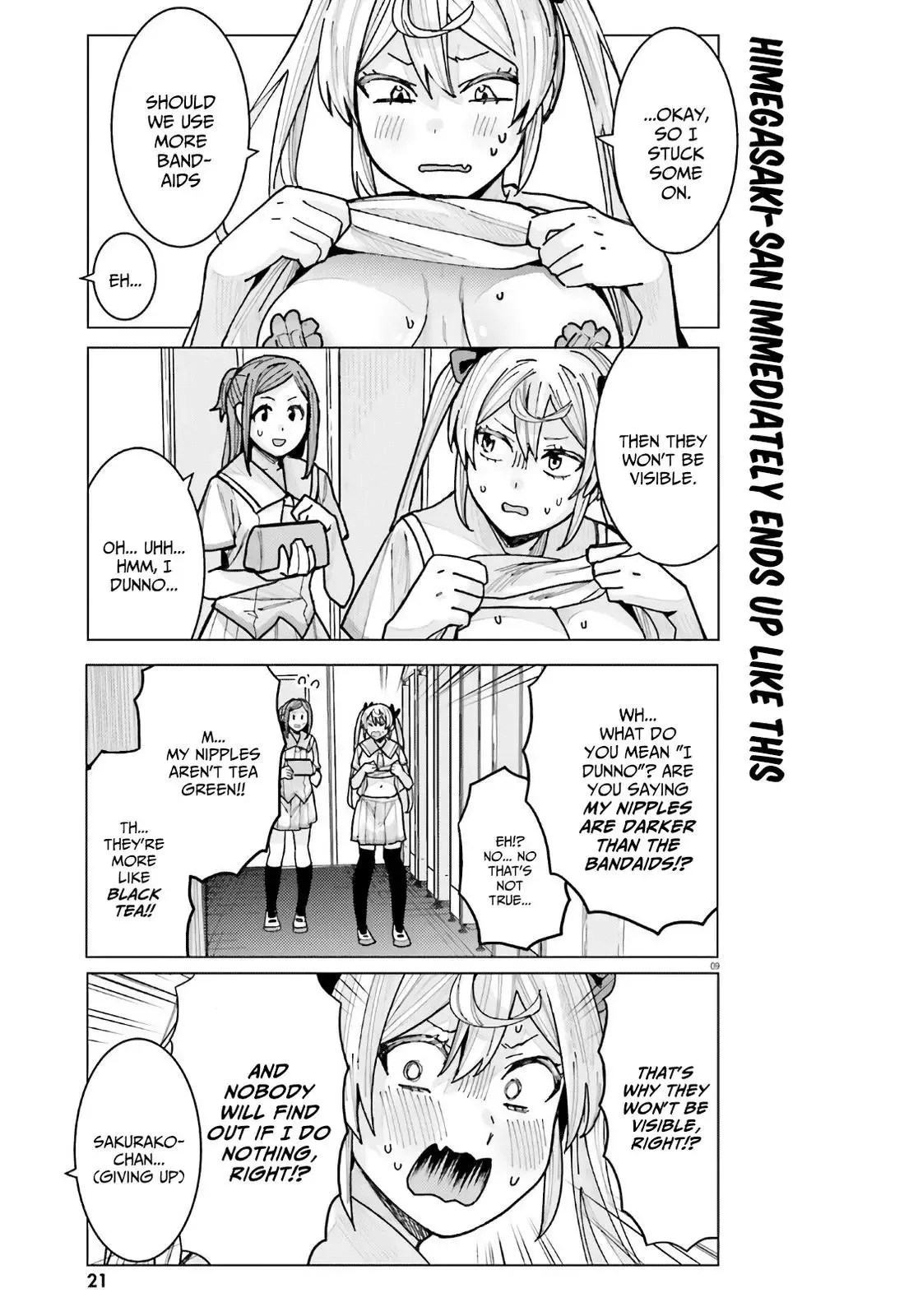 Himegasaki Sakurako wa Kyoumo Fubin Kawaii! Chapter 10 page 9
