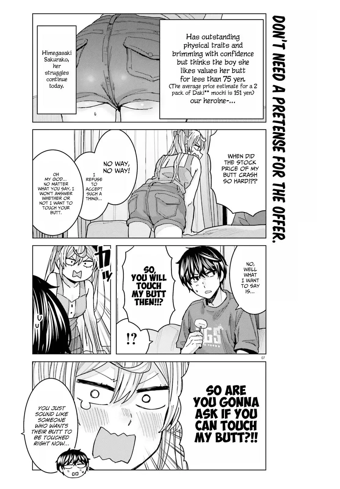 Himegasaki Sakurako wa Kyoumo Fubin Kawaii! Chapter 18 page 7