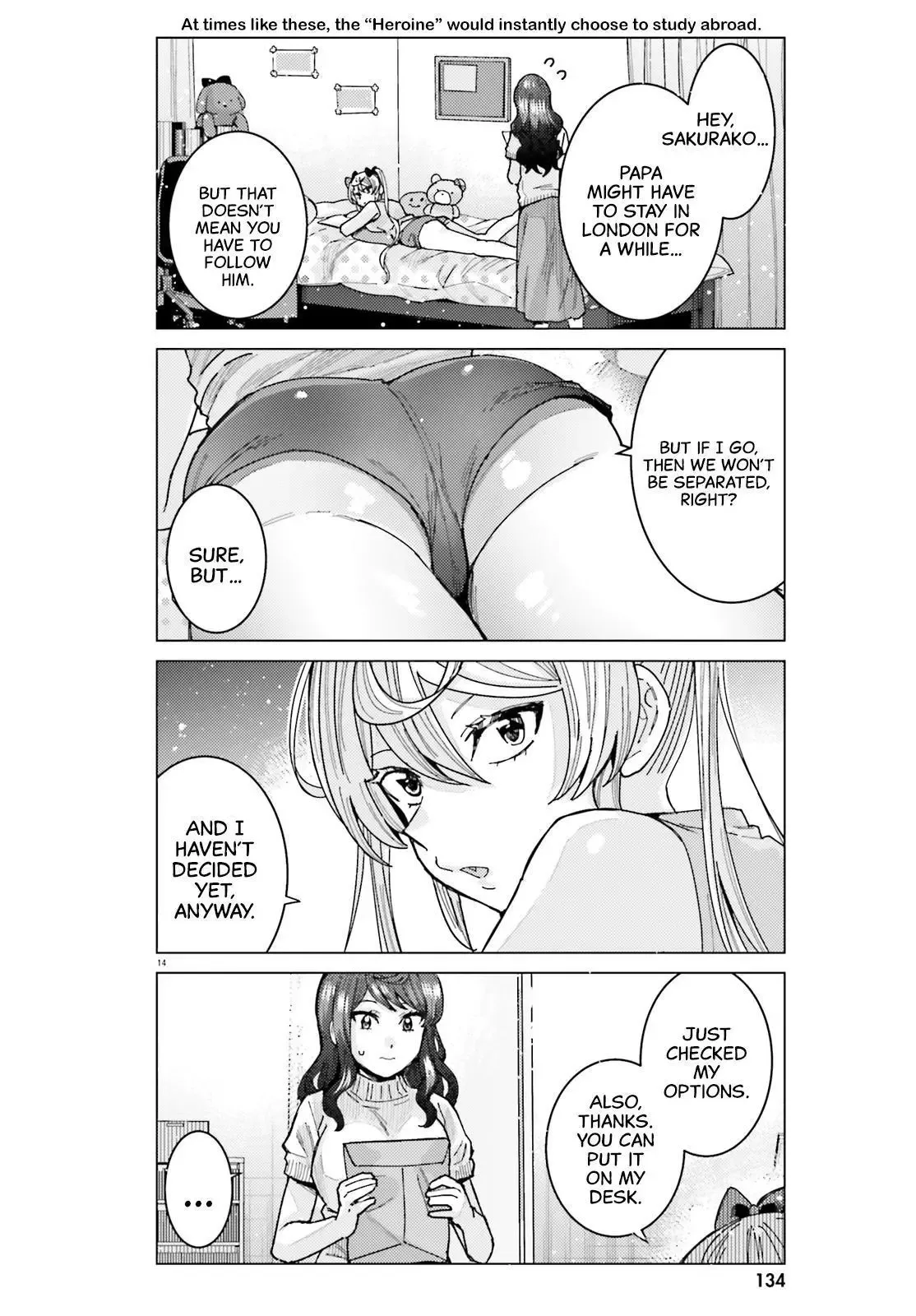 Himegasaki Sakurako wa Kyoumo Fubin Kawaii! Chapter 28 page 14