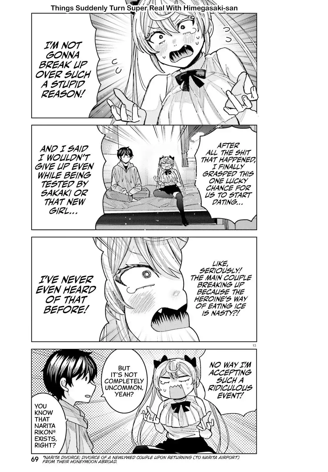 Himegasaki Sakurako wa Kyoumo Fubin Kawaii! Chapter 34 page 14