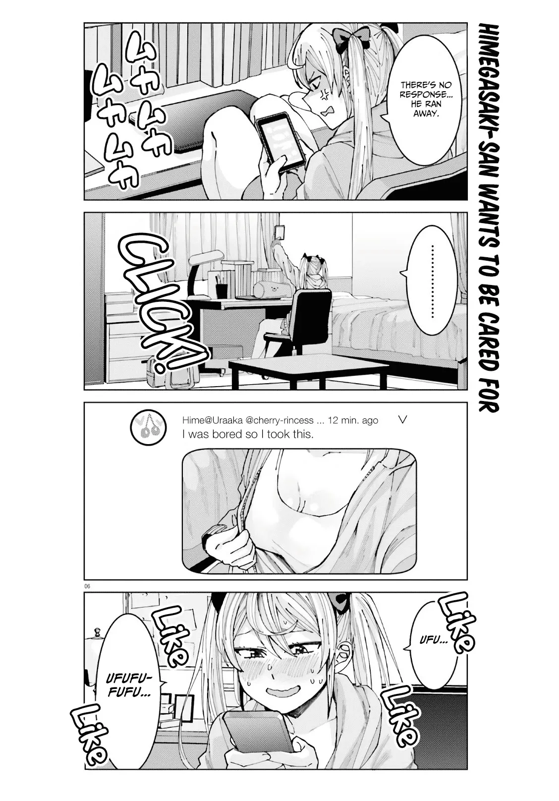 Himegasaki Sakurako wa Kyoumo Fubin Kawaii! Chapter 4 page 7