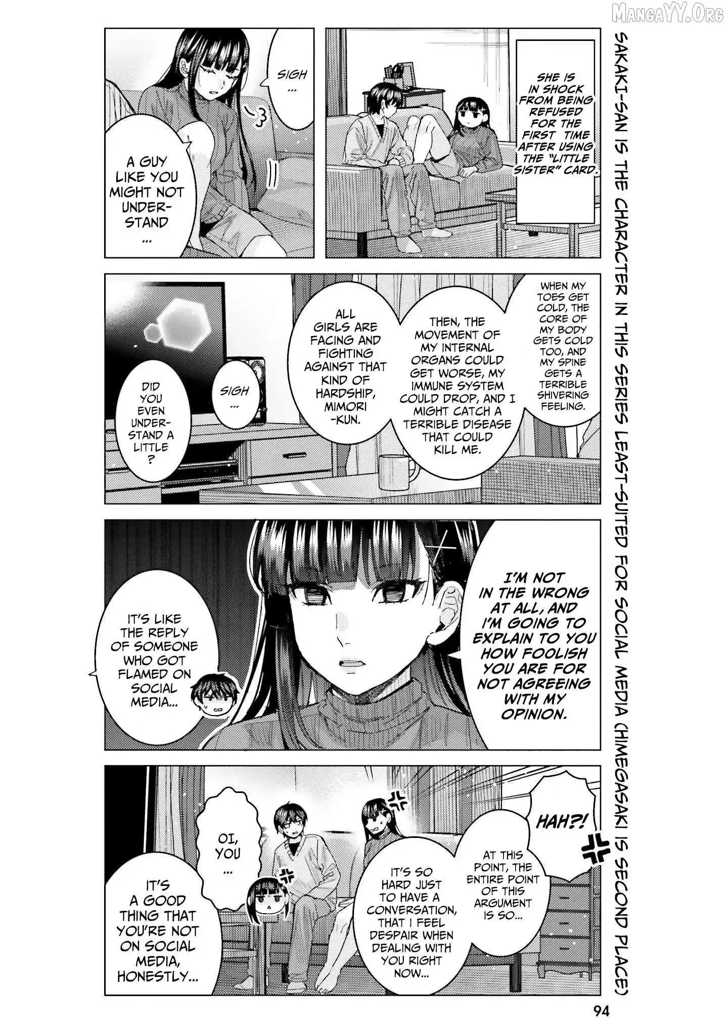 Himegasaki Sakurako wa Kyoumo Fubin Kawaii! Chapter 46 page 6