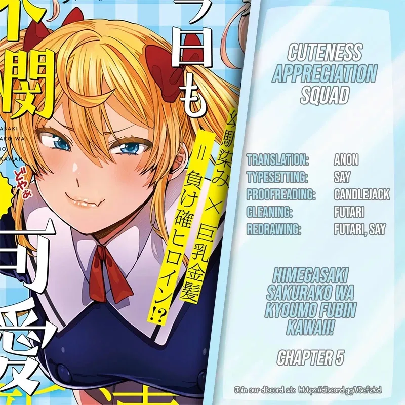 Himegasaki Sakurako wa Kyoumo Fubin Kawaii! Chapter 5 page 1