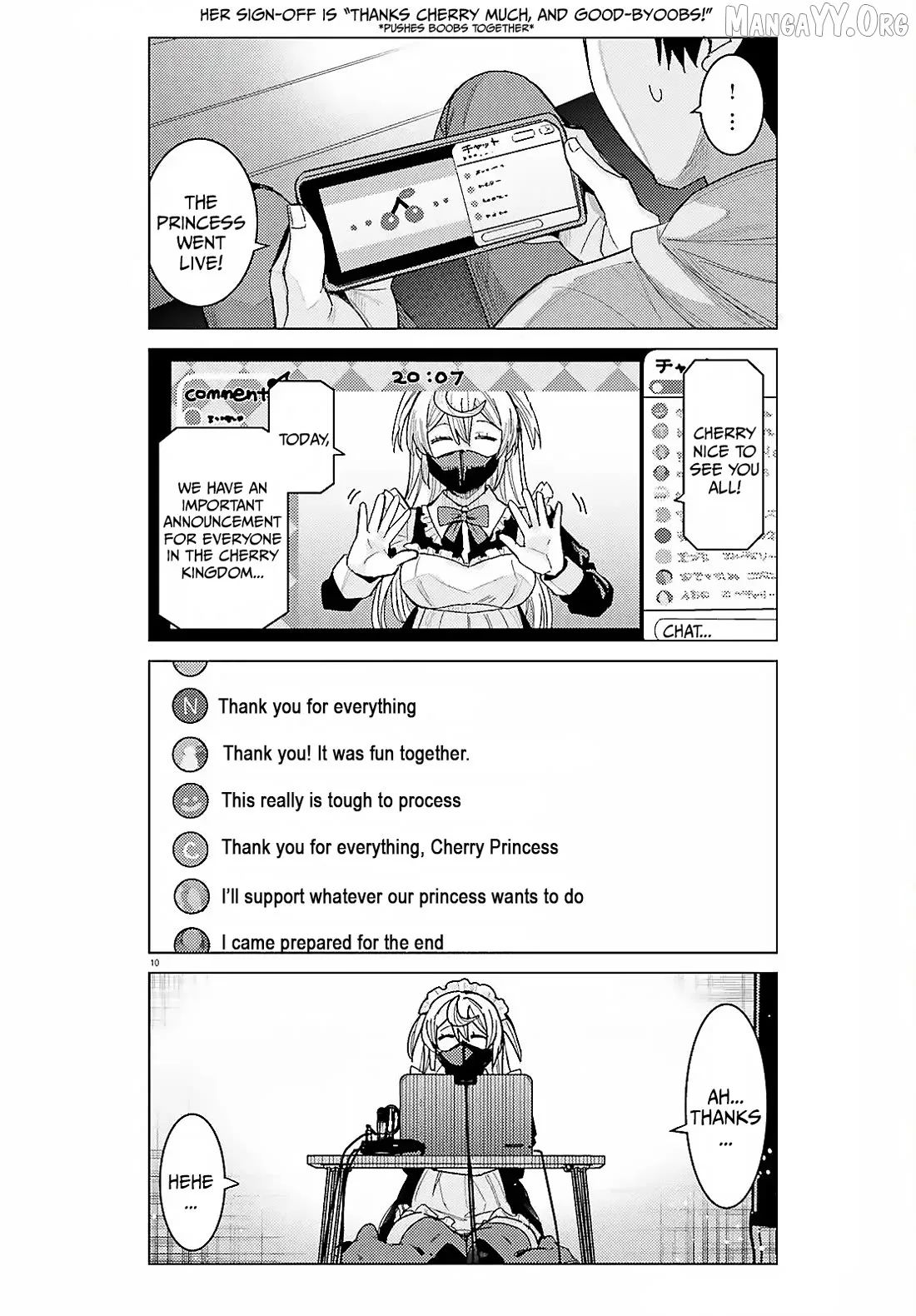 Himegasaki Sakurako wa Kyoumo Fubin Kawaii! Chapter 51 page 10