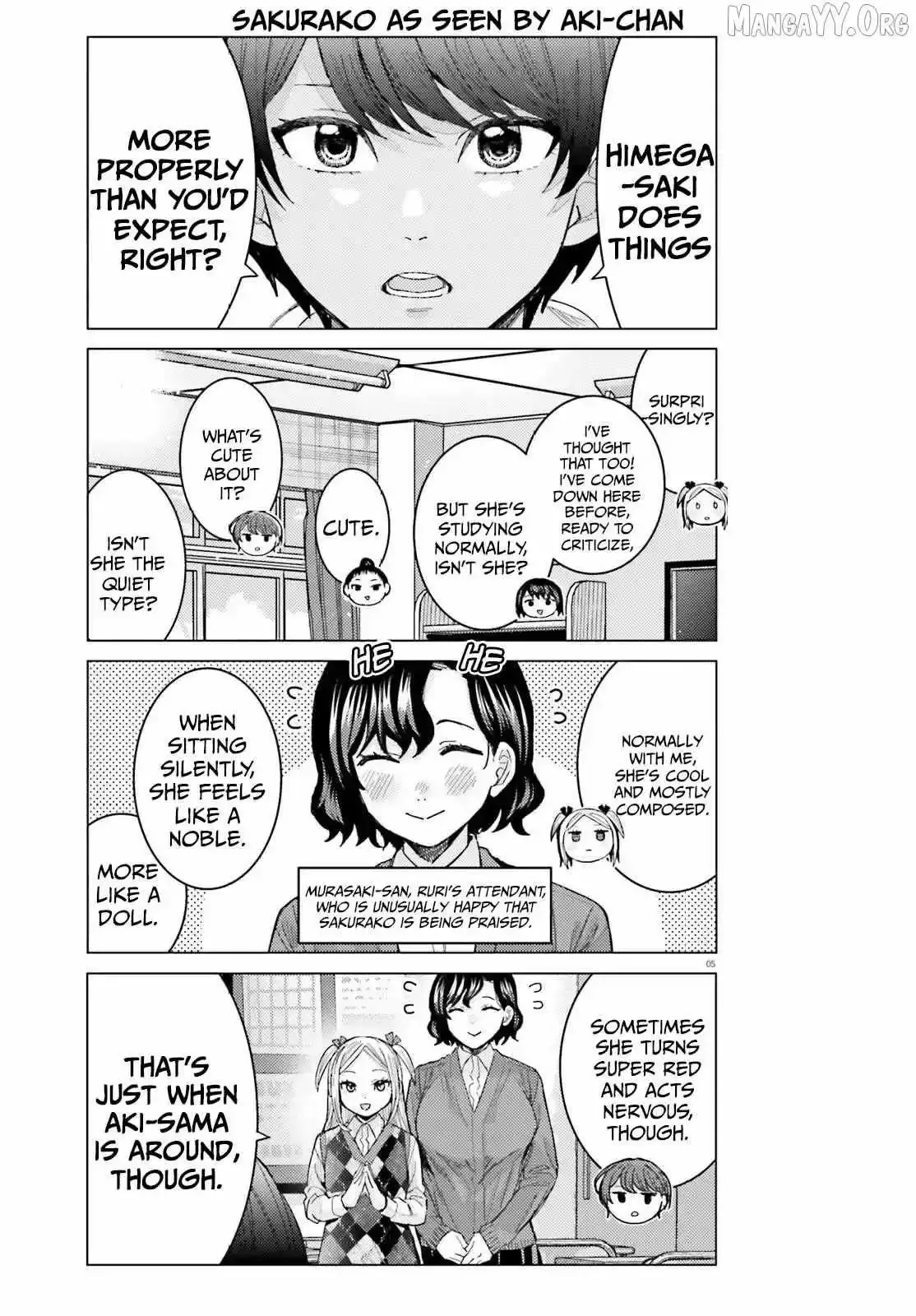 Himegasaki Sakurako wa Kyoumo Fubin Kawaii! Chapter 52 page 6
