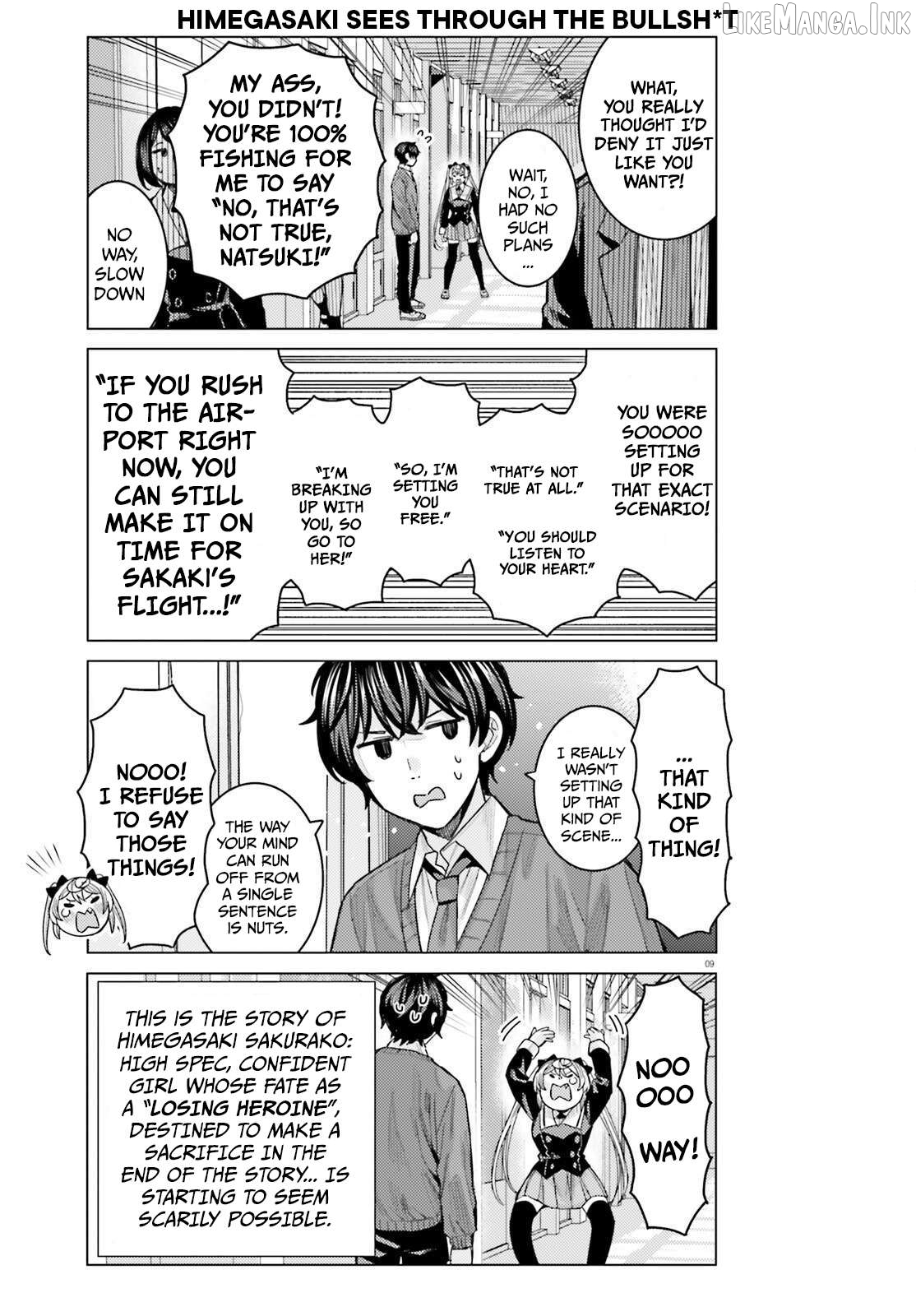 Himegasaki Sakurako wa Kyoumo Fubin Kawaii! Chapter 61 page 9