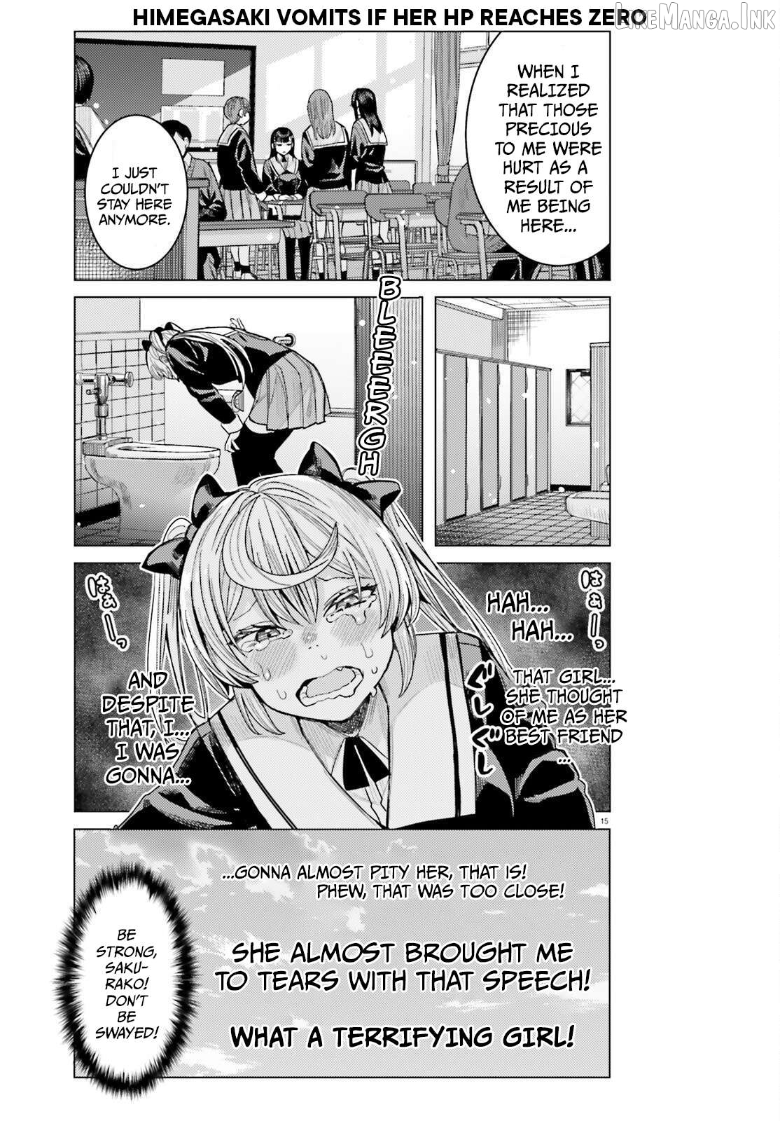 Himegasaki Sakurako wa Kyoumo Fubin Kawaii! Chapter 61 page 15