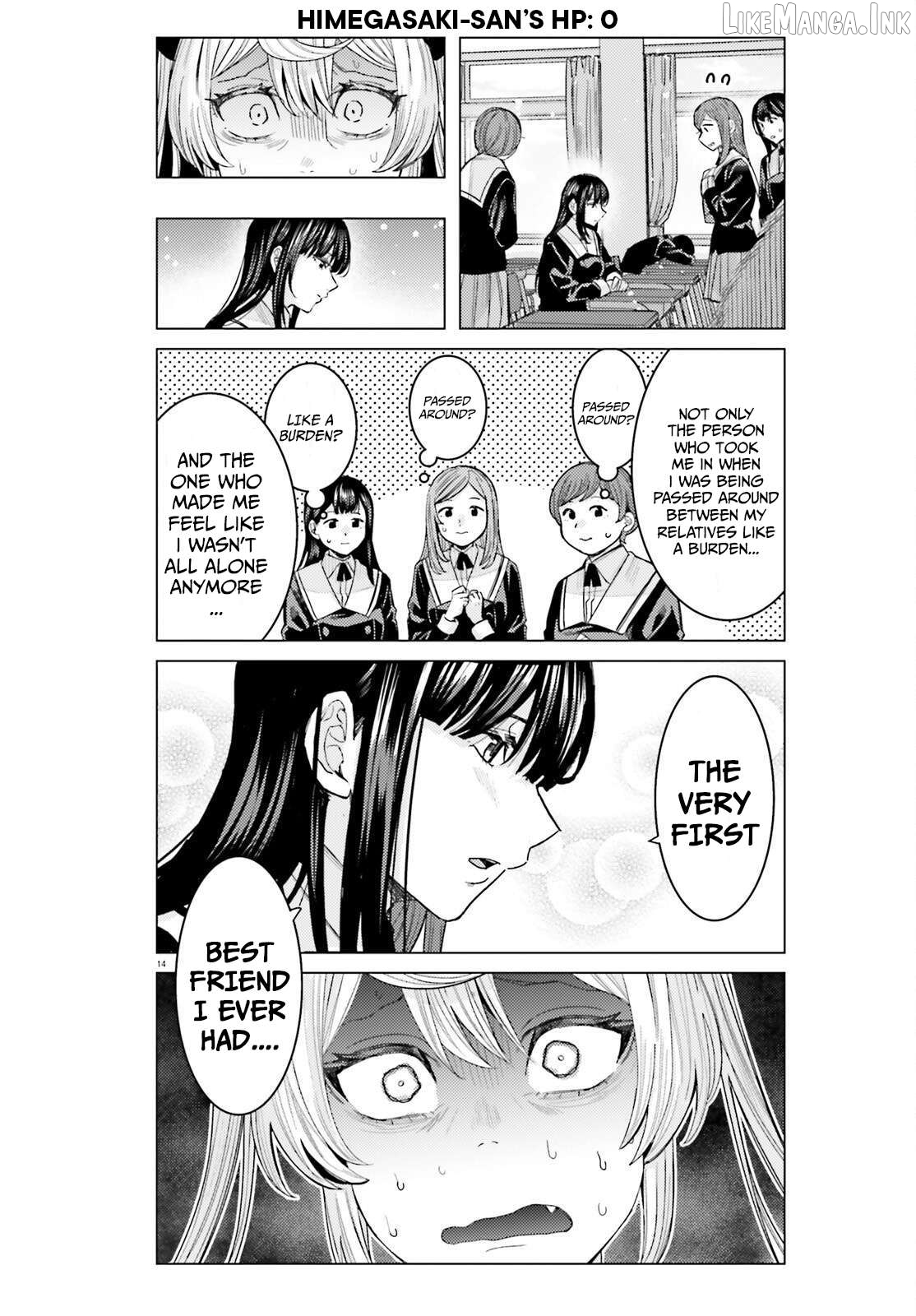Himegasaki Sakurako wa Kyoumo Fubin Kawaii! Chapter 61 page 14