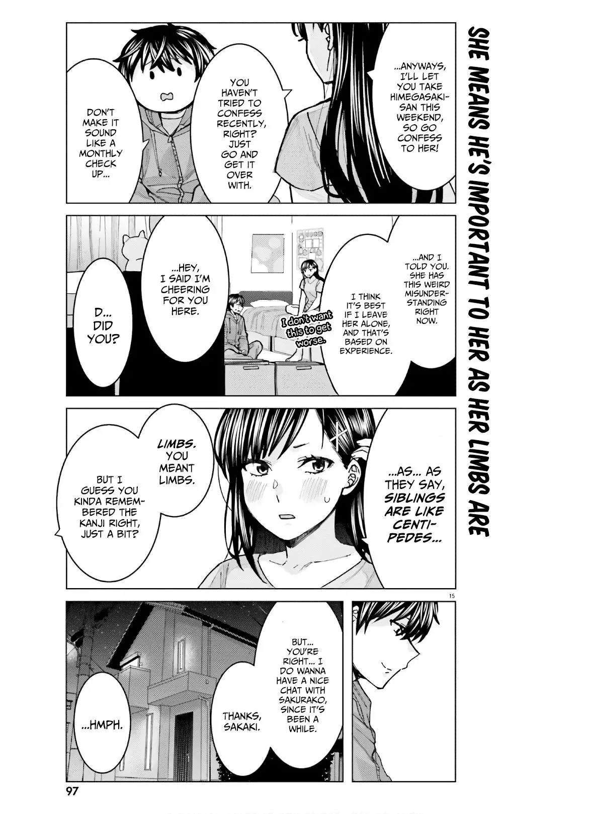 Himegasaki Sakurako wa Kyoumo Fubin Kawaii! Chapter 7 page 15