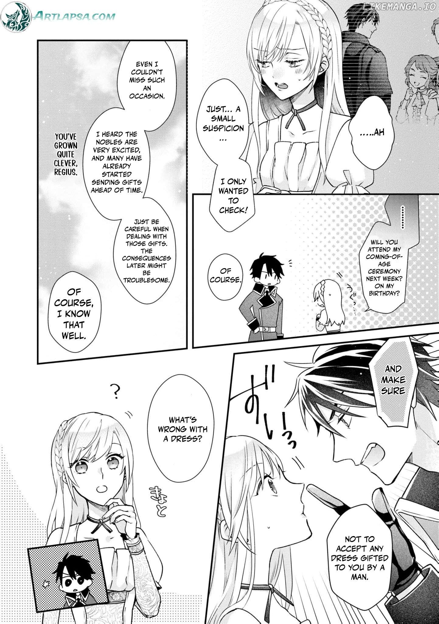 Himegimi wa Wakaki Shougun ni Oboreru Chapter 3 page 12