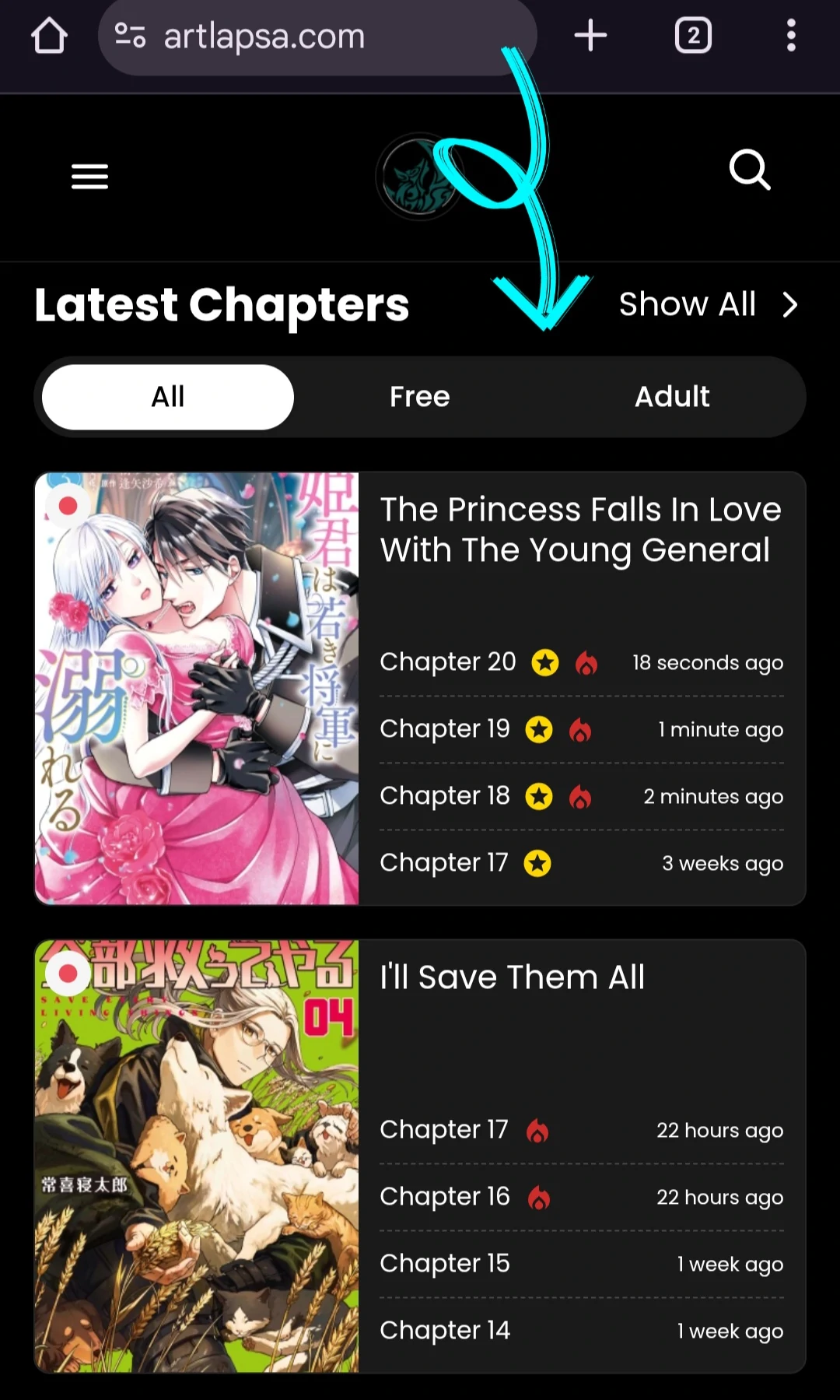 Himegimi wa Wakaki Shougun ni Oboreru Chapter 9 page 1