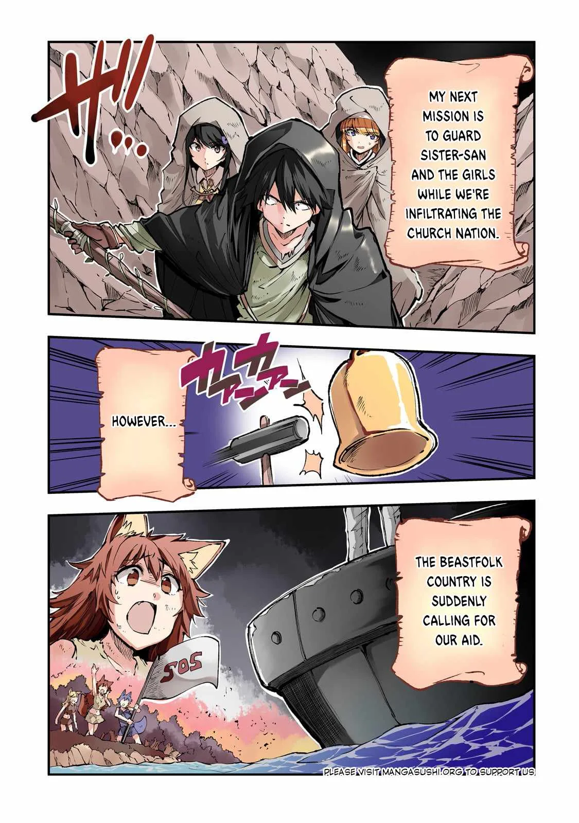 Hitoribocchi no Isekai Kouryaku Chapter 217 page 2