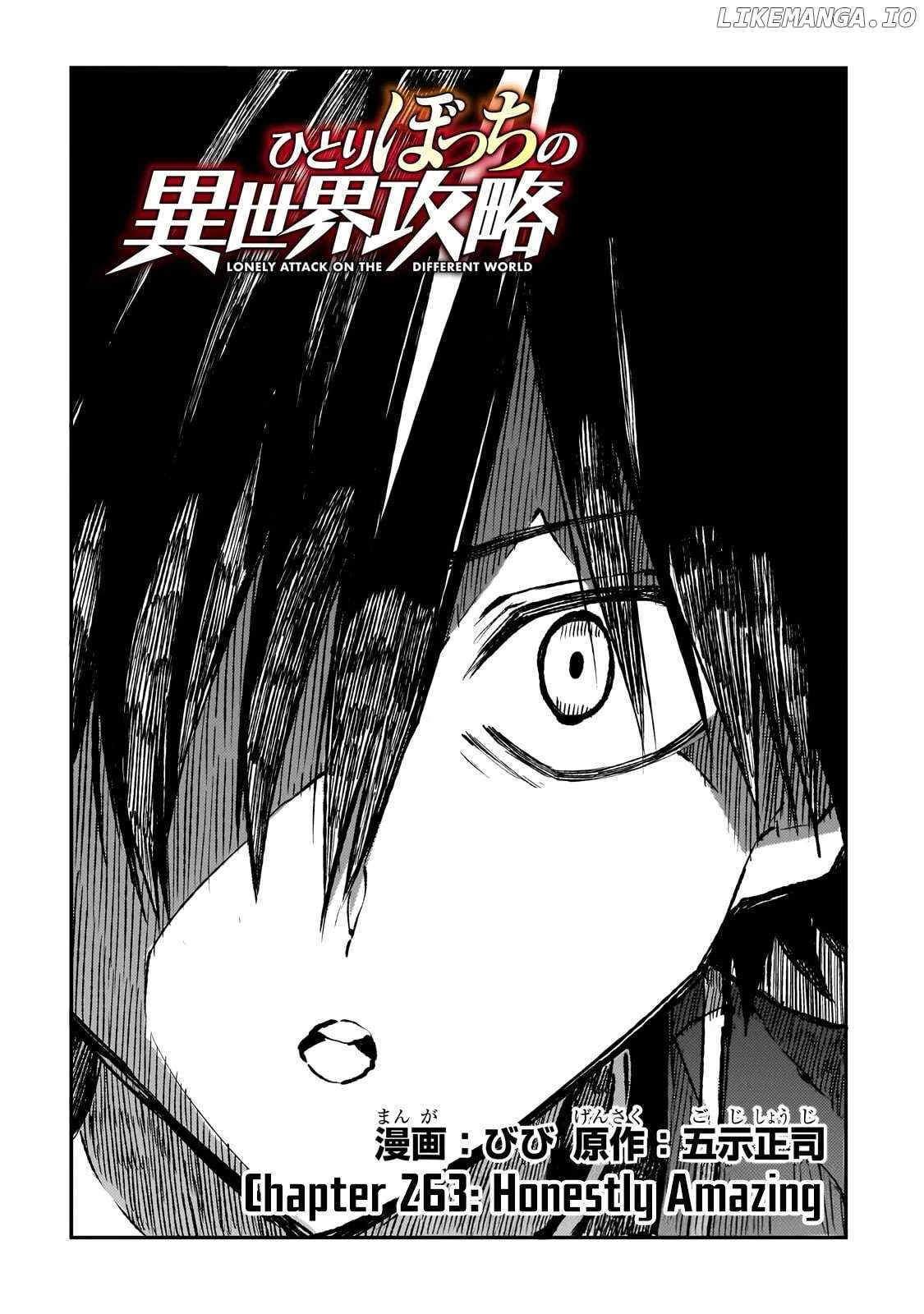 Hitoribocchi no Isekai Kouryaku Chapter 263 page 3