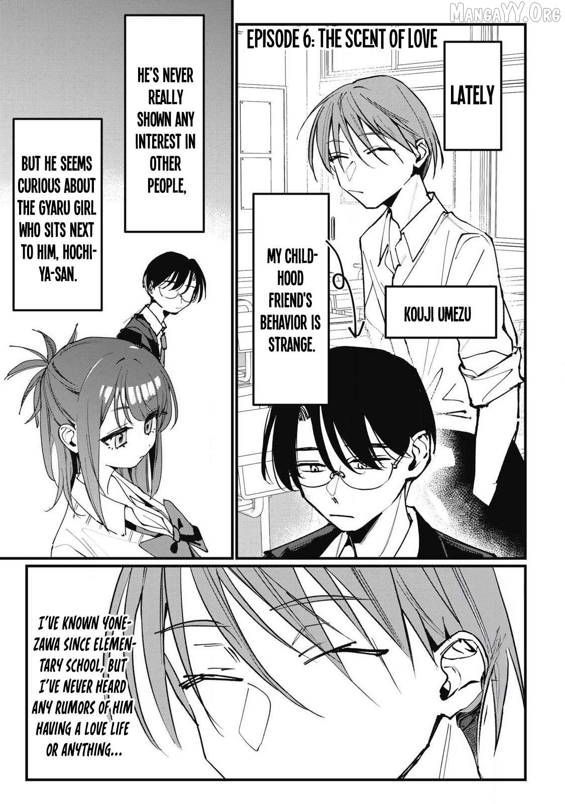 Hochiya-san wa amari a ru Chapter 6 page 1