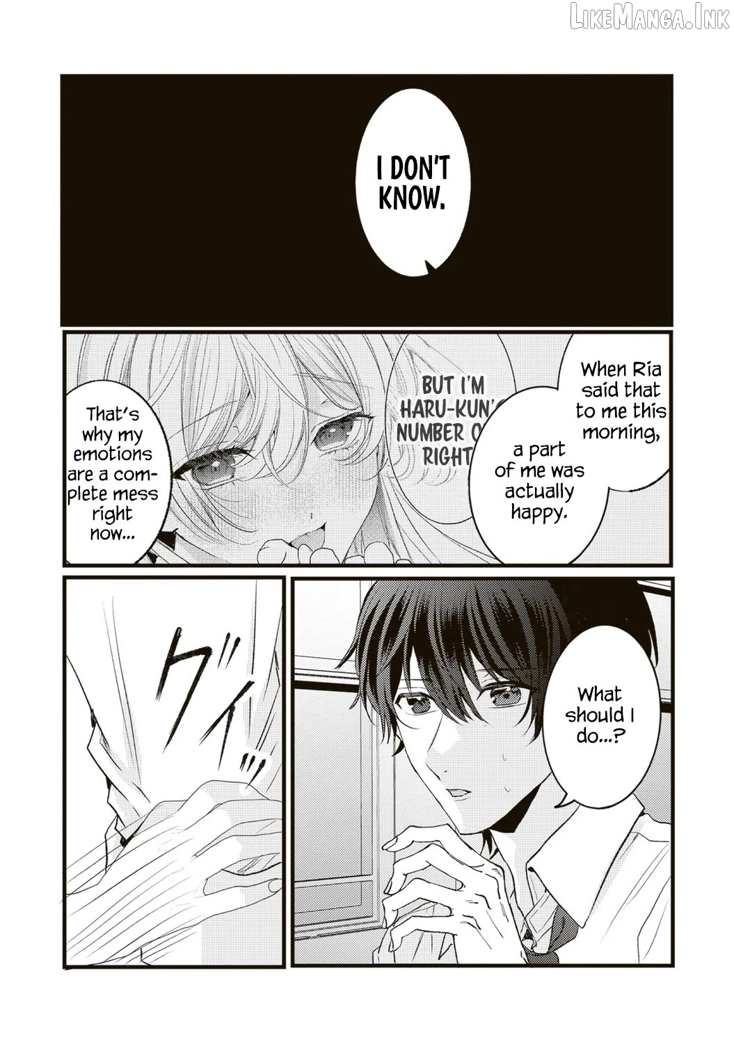 Hontou wa watashi ga ii n desho? Chapter 22 page 8