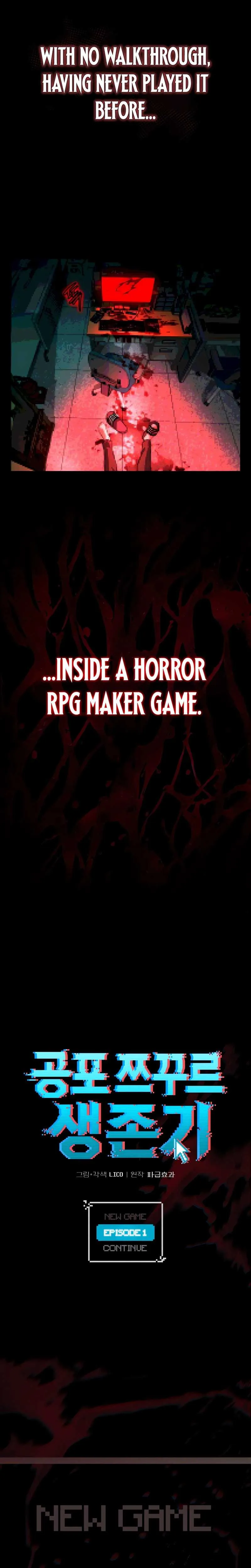 Horror RPG Maker Survival Story Chapter 1 page 9