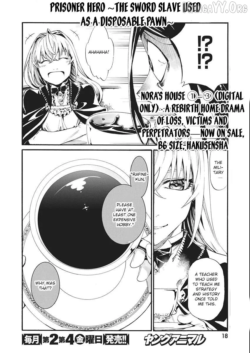 Horyo Eiyuu ~Sute koma ni sareta Kendo wa Tekikoku de Nariagaru~ Chapter 13 page 4