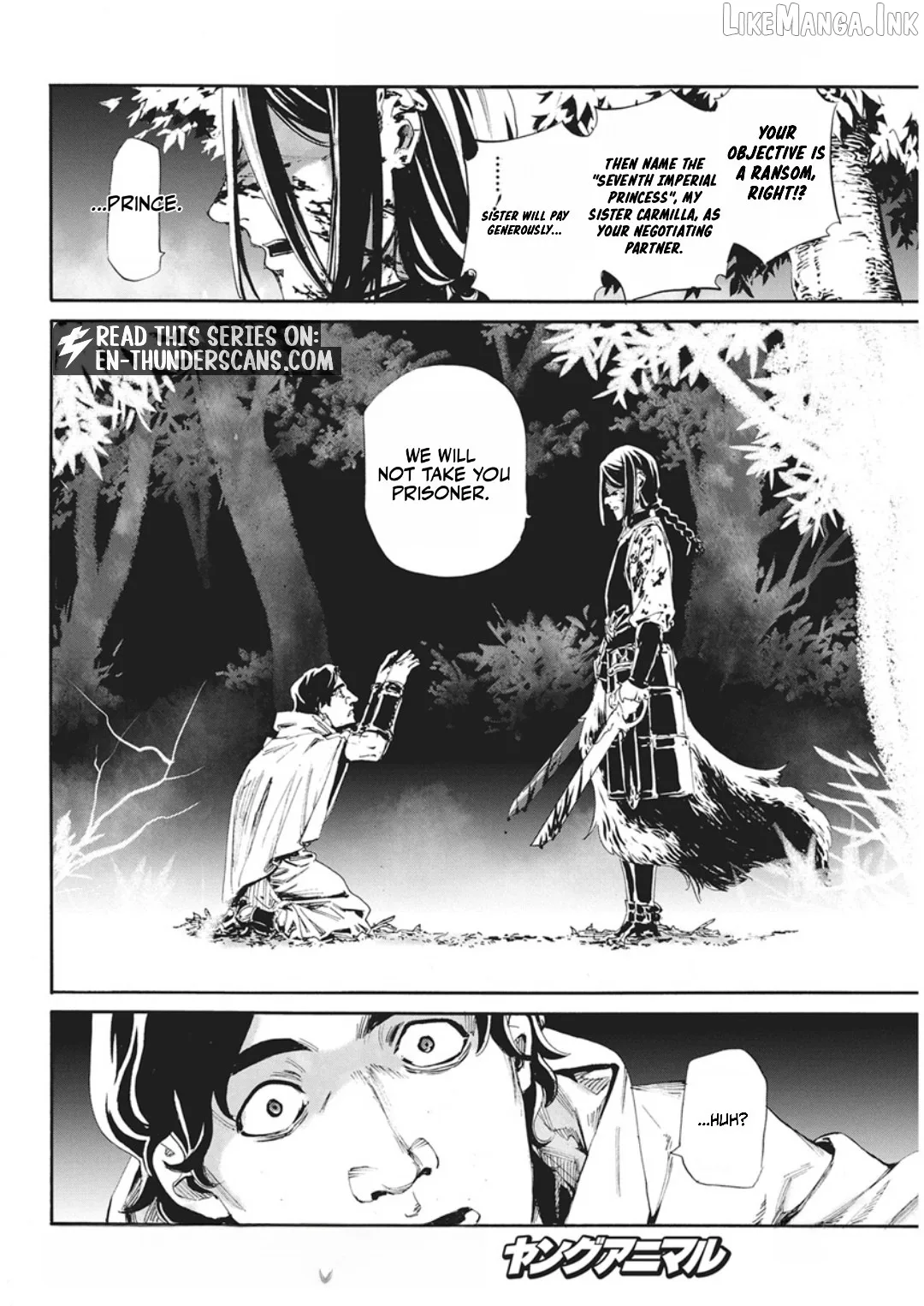 Horyo Eiyuu ~Sute koma ni sareta Kendo wa Tekikoku de Nariagaru~ Chapter 21 page 7