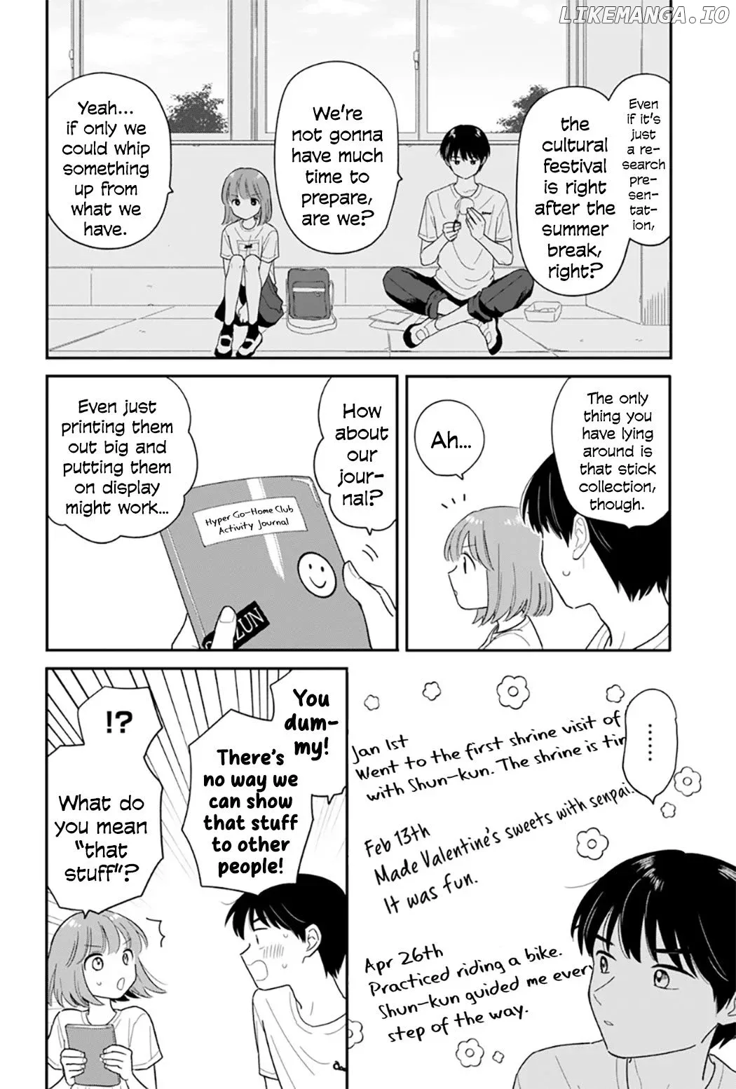 Houkago Kitaku Biyori Chapter 41 page 8