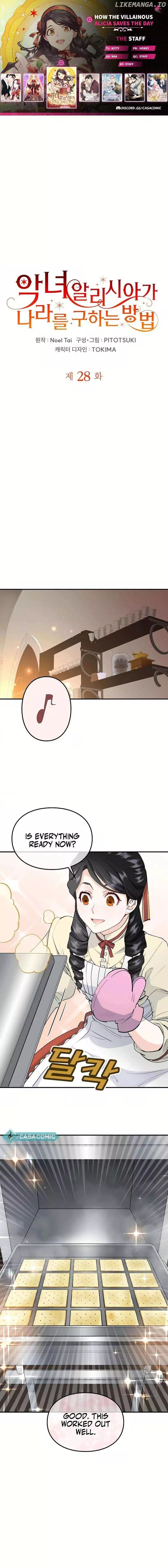 How The Villainous Alicia Saves The Day Chapter 28 page 2