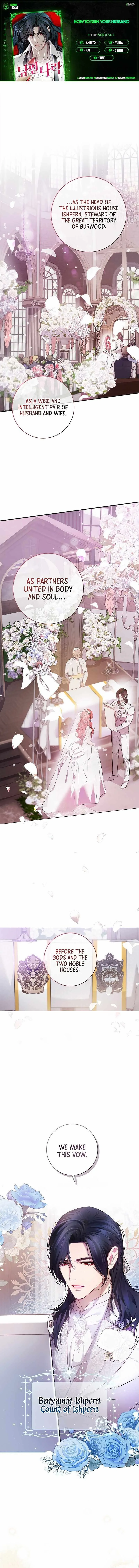How to Send My Husband to the Abyss Chapter 1 page 1