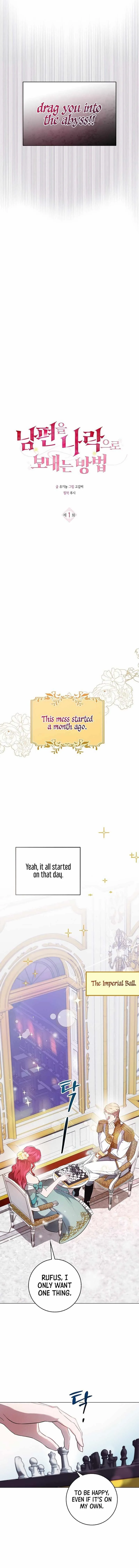 How to Send My Husband to the Abyss Chapter 1 page 4
