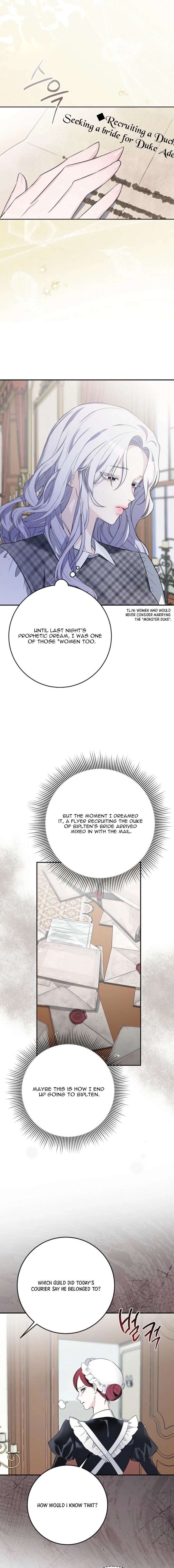 How to Survive as the Wife of The Monster Duke Chapter 1 page 9