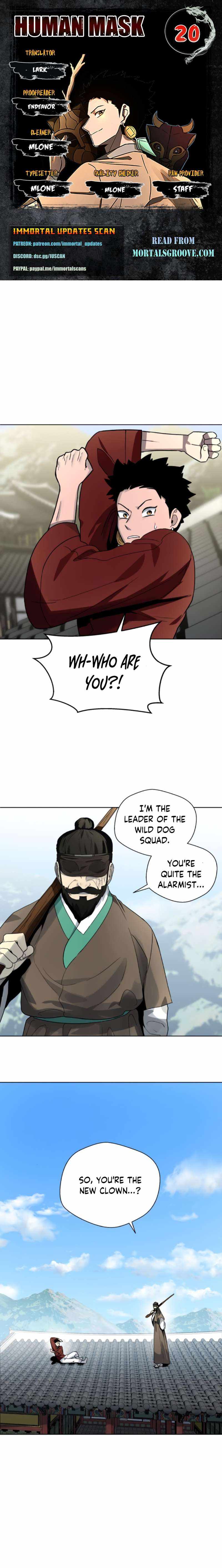 Human Mask Chapter 20 page 1