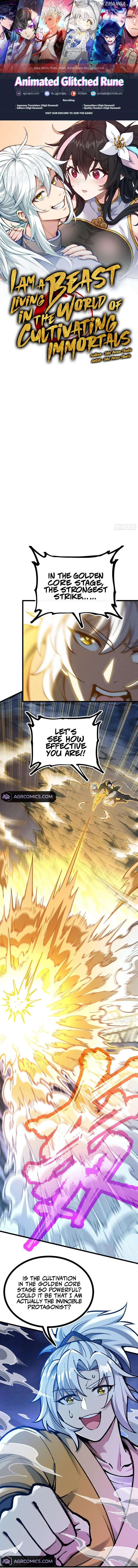 I Am a Living Beast in the World of Cultivating Immortals Chapter 12 page 1