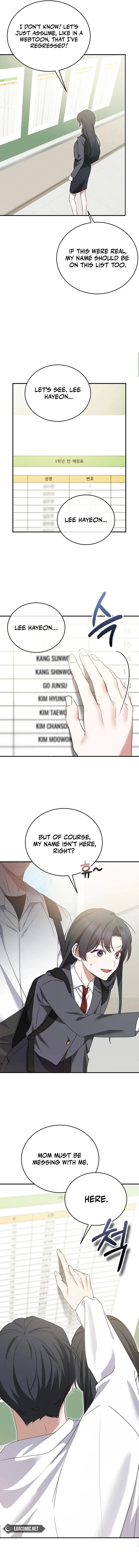 I Am in the Same Class as the Crazy Male Leads Chapter 1 page 12