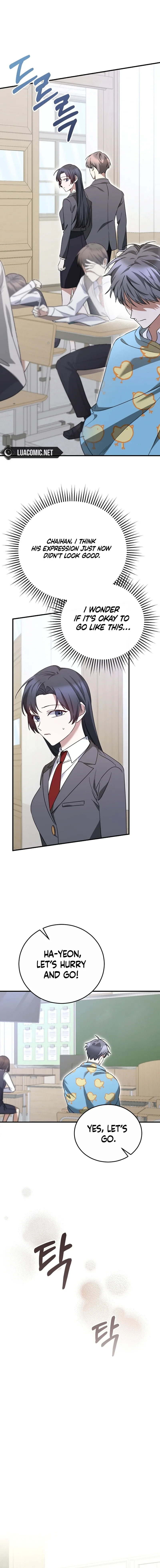 I Am in the Same Class as the Crazy Male Leads Chapter 11 page 9