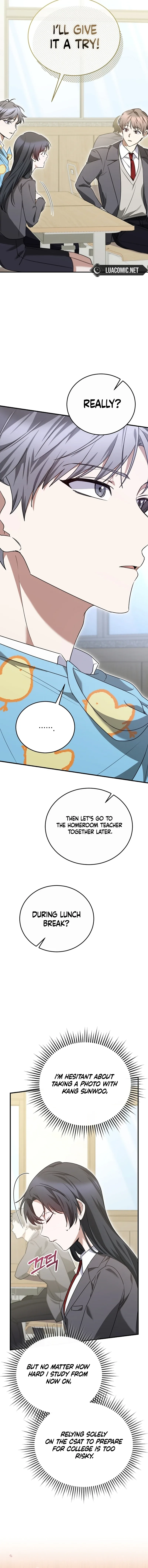 I Am in the Same Class as the Crazy Male Leads Chapter 11 page 6