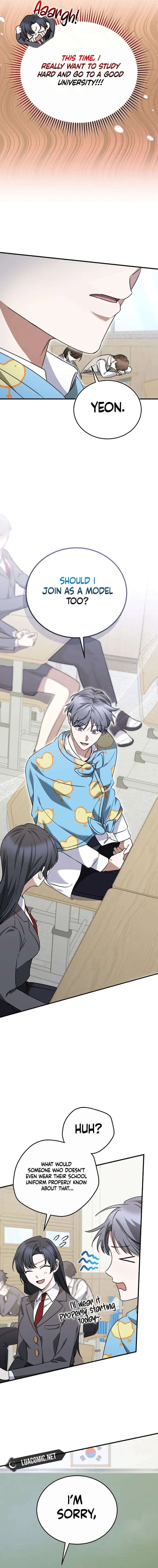 I Am in the Same Class as the Crazy Male Leads Chapter 11 page 7