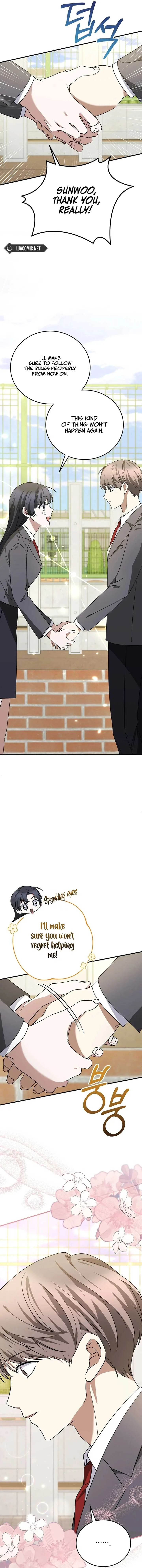 I Am in the Same Class as the Crazy Male Leads Chapter 12 page 17