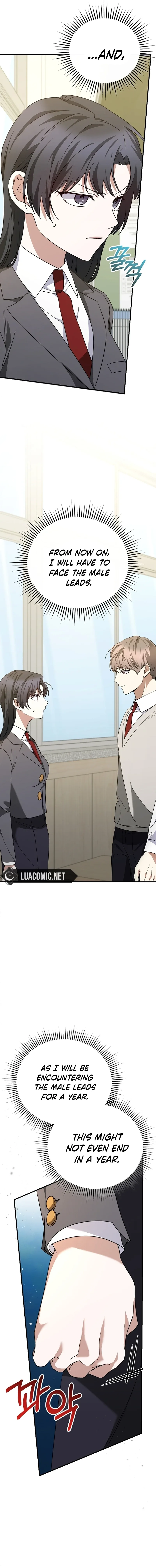 I Am in the Same Class as the Crazy Male Leads Chapter 13 page 17