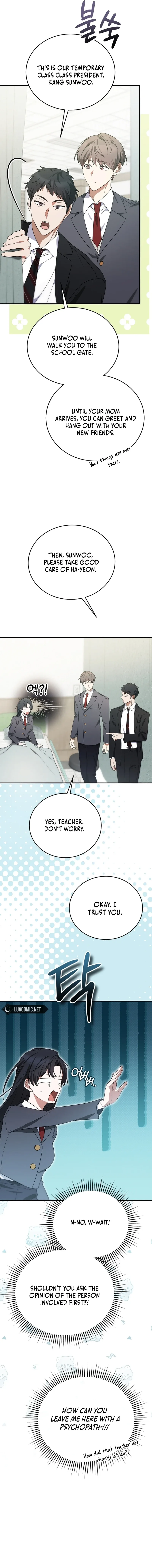 I Am in the Same Class as the Crazy Male Leads Chapter 2 page 13