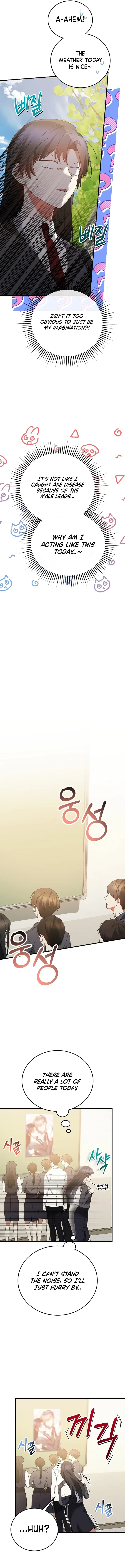 I Am in the Same Class as the Crazy Male Leads Chapter 27 page 9