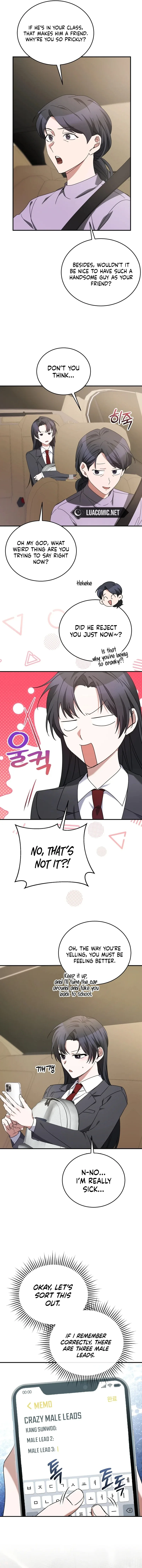 I Am in the Same Class as the Crazy Male Leads Chapter 3 page 14