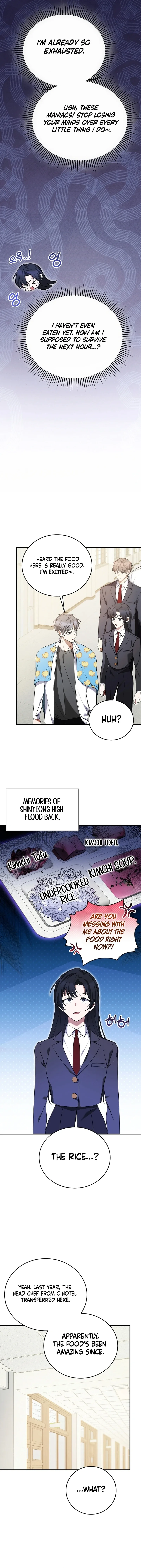 I Am in the Same Class as the Crazy Male Leads Chapter 6 page 8