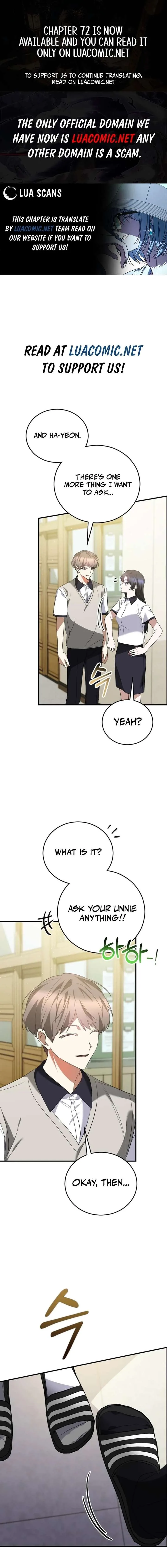 I Am in the Same Class as the Crazy Male Leads Chapter 71 page 1