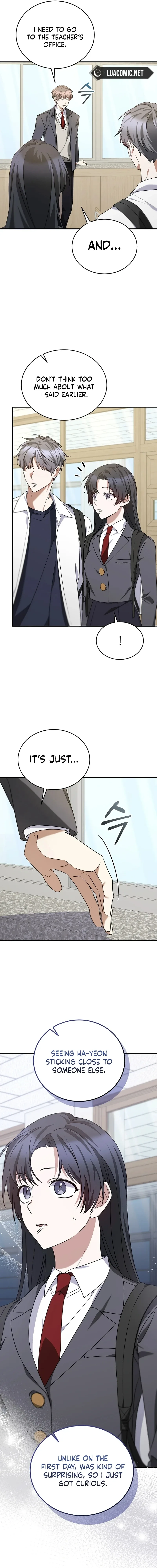 I Am in the Same Class as the Crazy Male Leads Chapter 8 page 8