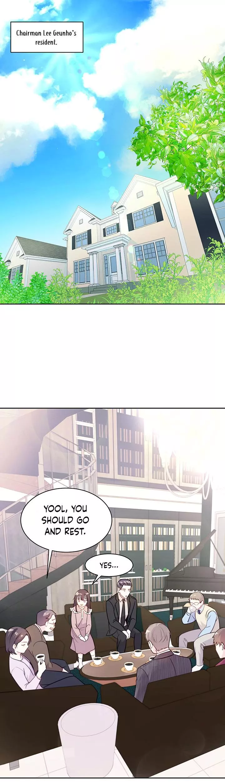 I Became a Millionaire's daughter Chapter 2 page 1
