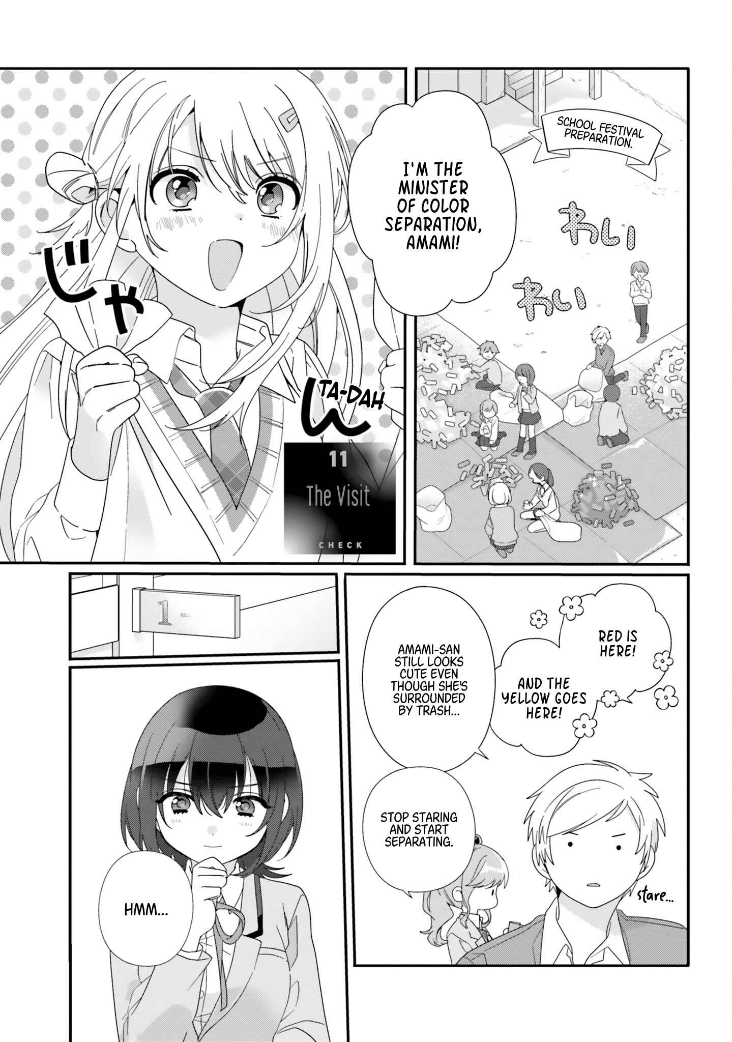 I Became Friends with the Second Cutest Girl in My Class Chapter 11 page 1