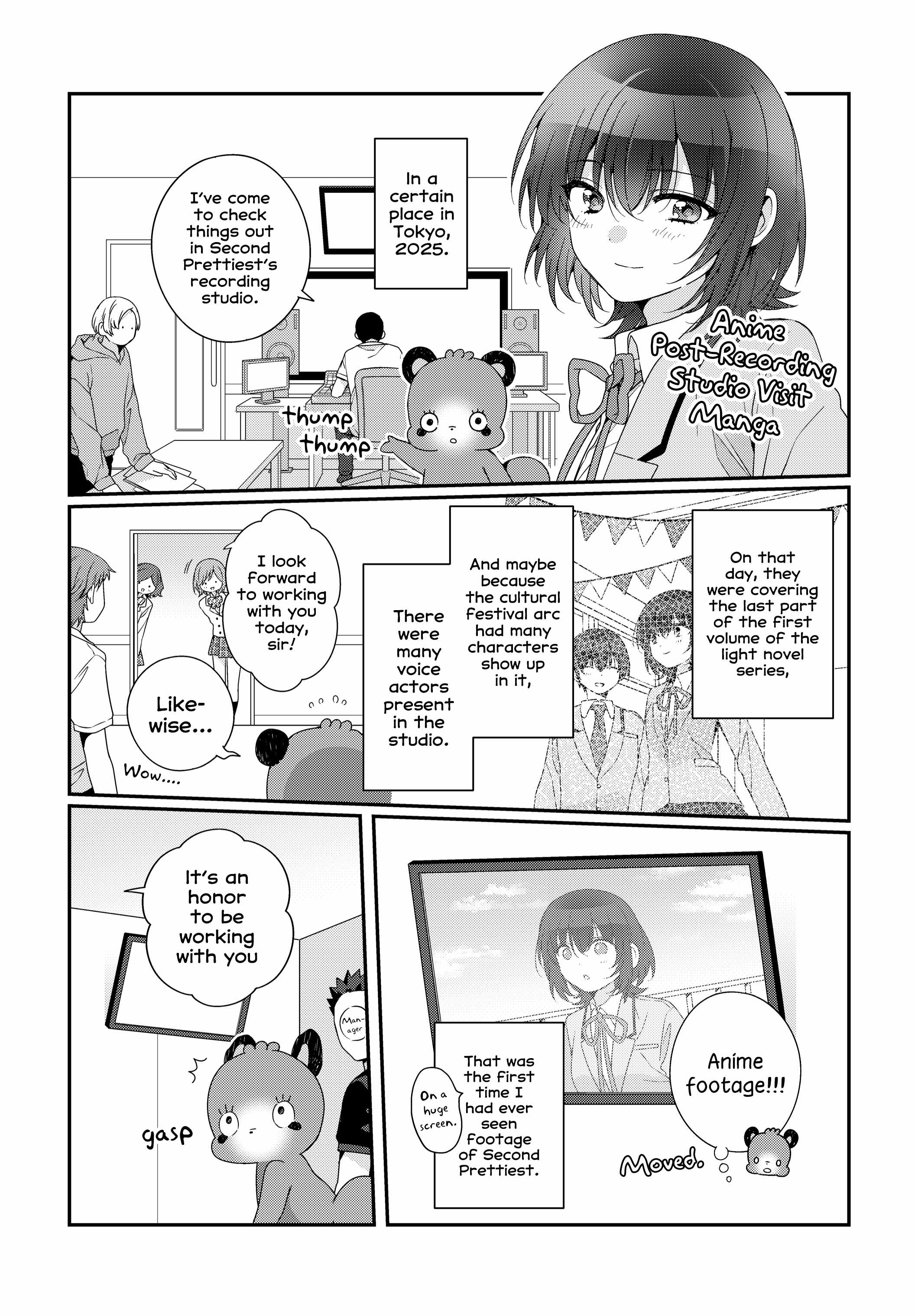 I Became Friends with the Second Cutest Girl in My Class Chapter 40.3 page 1
