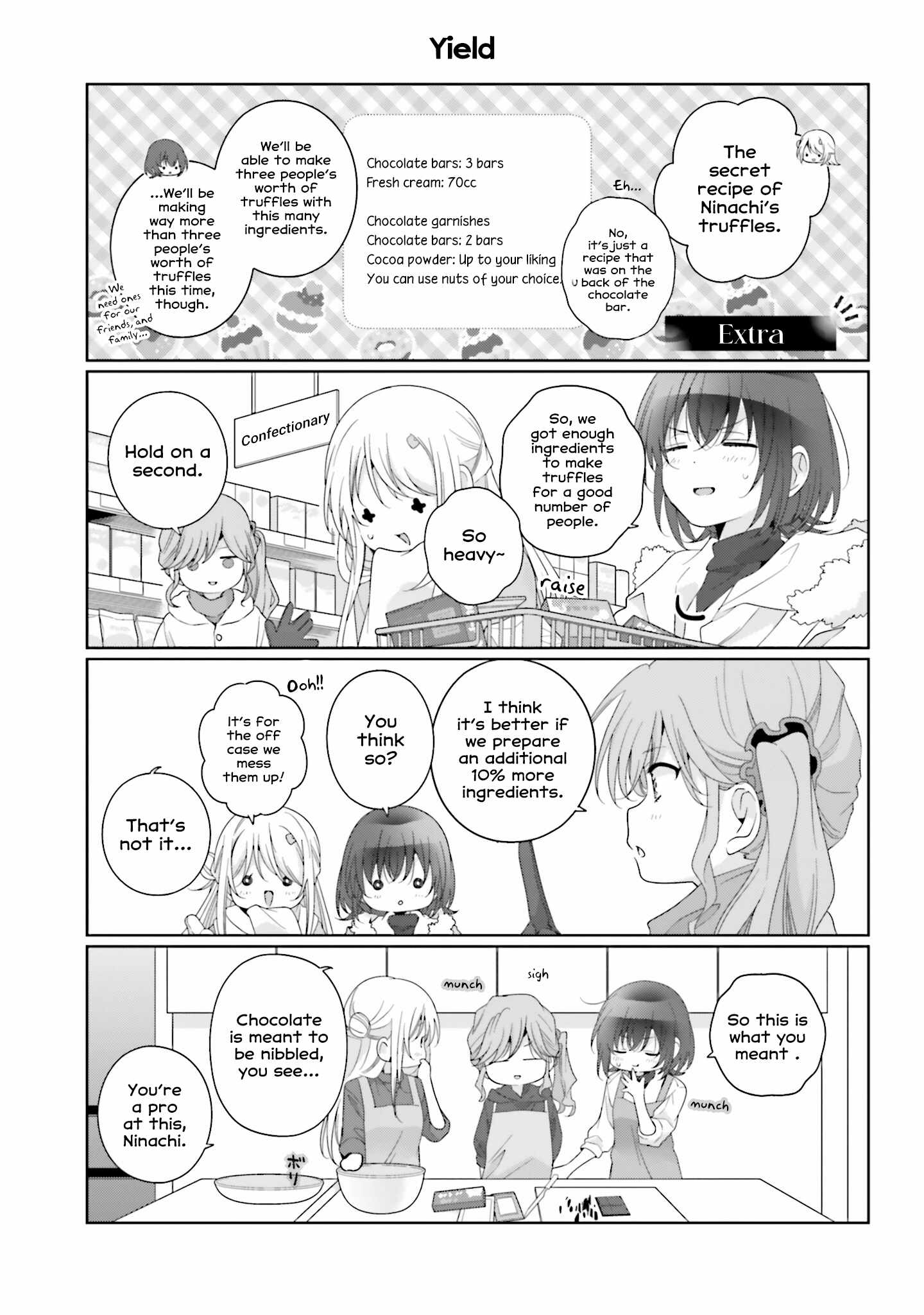 I Became Friends with the Second Cutest Girl in My Class Chapter 42.5 page 1